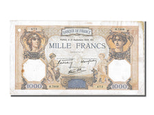 France, 500 Francs, 1 000 F 1927-1940 ''Cérès et Mercure'', 1939, KM #88c, 1...