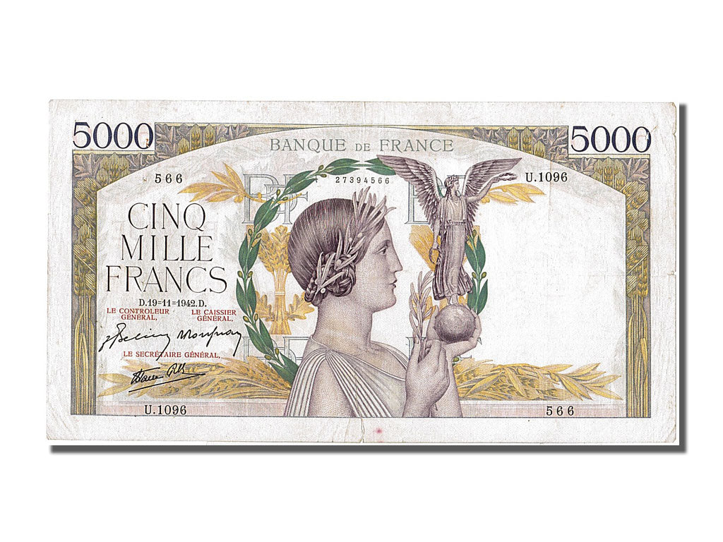 5000 Francs type Victoire 