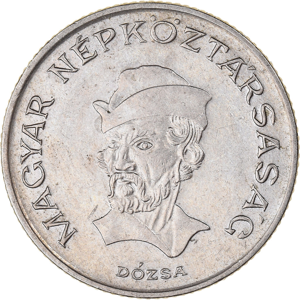 Coin, Madagascar, 20 Forint, 1985, EF(40-45), Copper-nickel, KM:630