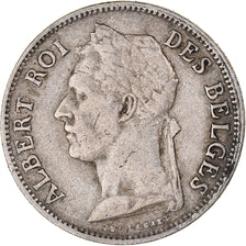 Moeda, Congo Belga, 50 Centimes, 1929, VF(30-35), Cobre-níquel, KM:22