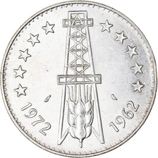 Coin, Algeria, 5 Dinars, 1972, Paris, EF(40-45), Silver, KM:105
