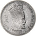 Coin, Ethiopia, Haile Selassie I, 25 Matonas, 1931, EF(40-45), Nickel, KM:30