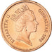 Coin, Gibraltar, Elizabeth II, 2 Pence, 1995, MS(63), Copper Plated Steel