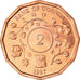 Coin, Uganda, 2 Shillings, 1987, MS(60-62), Copper Plated Steel, KM:28