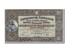 Banknote, Switzerland, 5 Franken, 1947, 1947-10-16, VF(30-35)
