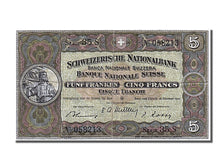 Banknote, Switzerland, 5 Franken, 1947, 1947-10-16, EF(40-45)