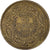 Moneda, Túnez, Muhammad al-Amin Bey, 5 Francs, 1946, Paris, MBC, Aluminio -