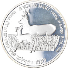 Coin, Israel, Hart and apple tree, 2 New Sheqalim, 1993, Stuttgart, FDC.BE