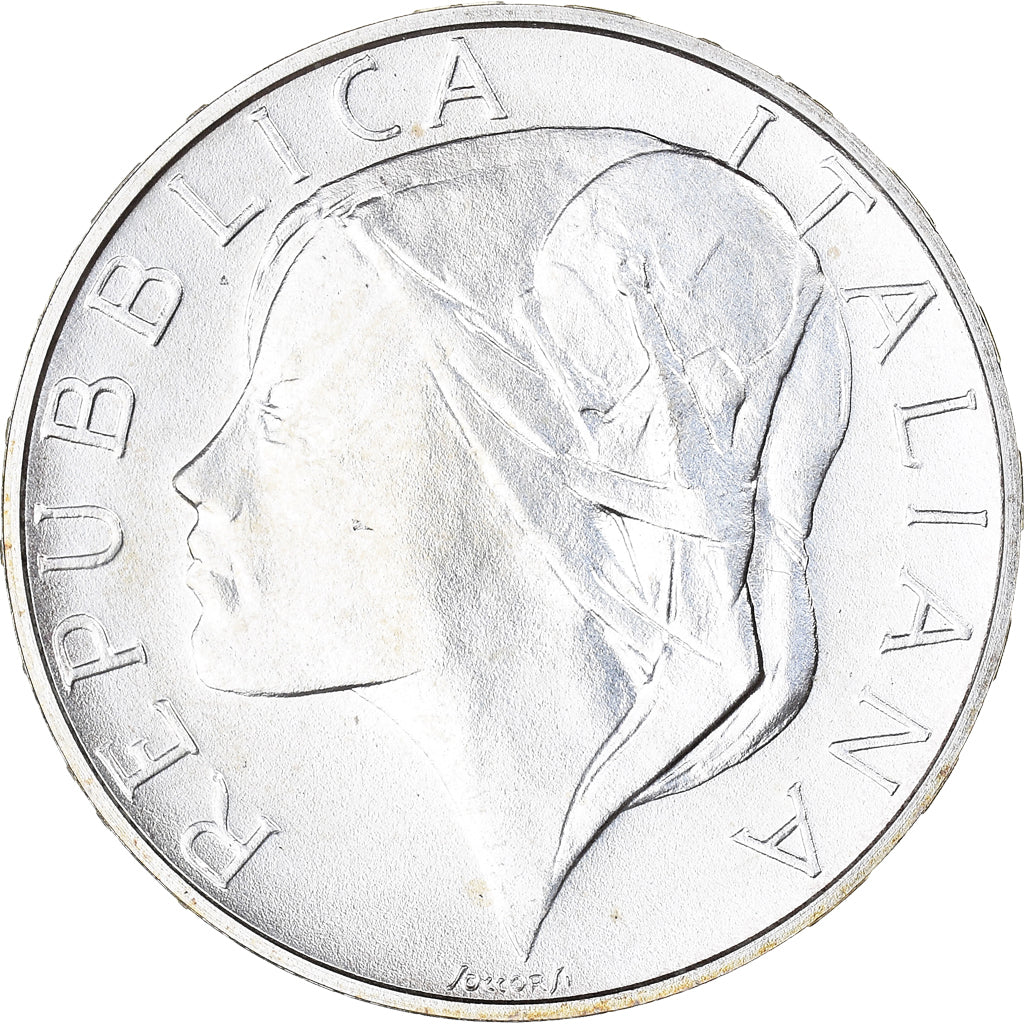 Coin, Italy, 500 Lire, 1989, Rome, FDC, MS(65-70), Silver, KM:134