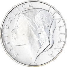 Coin, Italy, 500 Lire, 1989, Rome, FDC, MS(65-70), Silver, KM:134