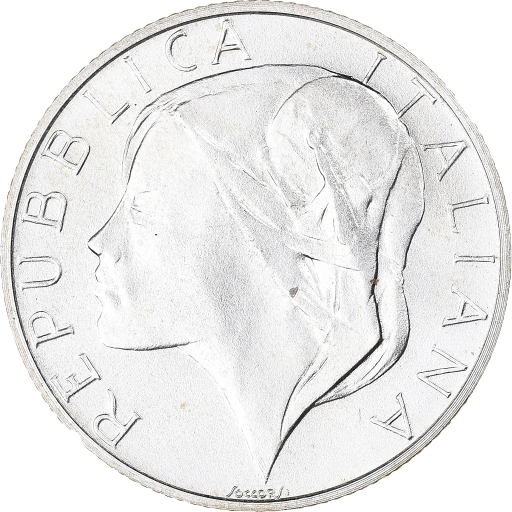 Coin, Italy, 200 Lire, 1989, Rome, FDC, MS(65-70), Silver, KM:133