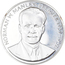 Coin, Jamaica, Elizabeth II, 5 Dollars, 1971, Franklin Mint, USA, BE, MS(65-70)