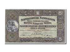 Banknote, Switzerland, 5 Franken, 1949, 1949-01-20, VF(30-35)
