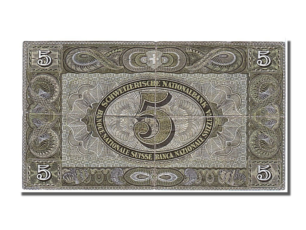 Banknote, Switzerland, 5 Franken, 1949, 1949-01-20, VF(30-35)