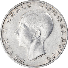 Coin, Yugoslavia, Petar II, 20 Dinara, 1938, EF(40-45), Silver, KM:23