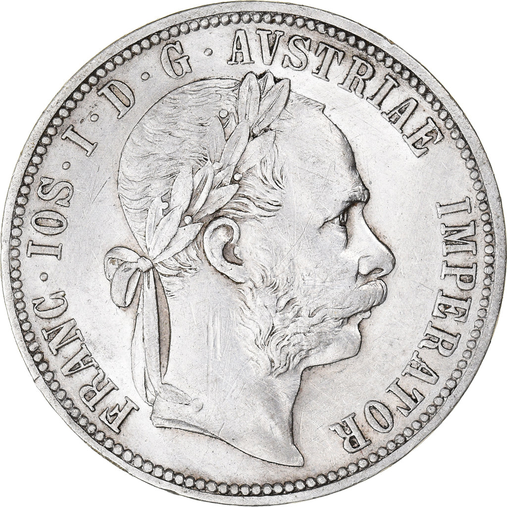 Coin, Austria, Franz Joseph I, Florin, 1890, MS(63), Silver, KM:2222
