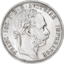 Coin, Austria, Franz Joseph I, Florin, 1890, MS(63), Silver, KM:2222