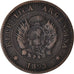 Coin, Argentina, Centavo, 1893, VF(30-35), Bronze, KM:32