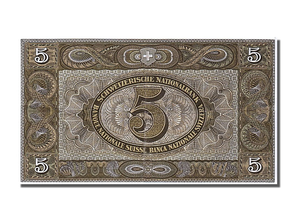 Suisse, 5 Francs type 1911-14