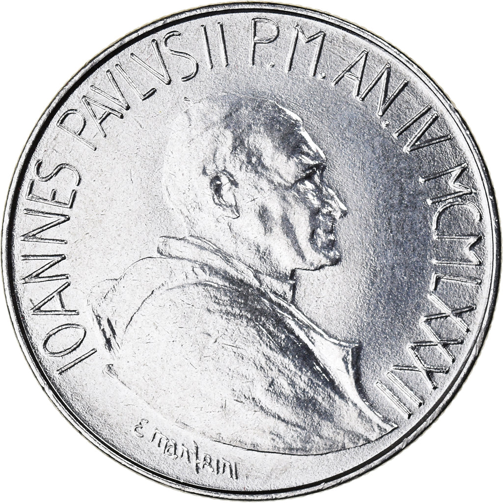 Moneda, CIUDAD DEL VATICANO, John Paul II, 100 Lire, 1982, FDC, Acero