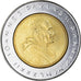 Coin, VATICAN CITY, John Paul II, 500 Lire, 1982, Roma, MS(65-70), Bi-Metallic