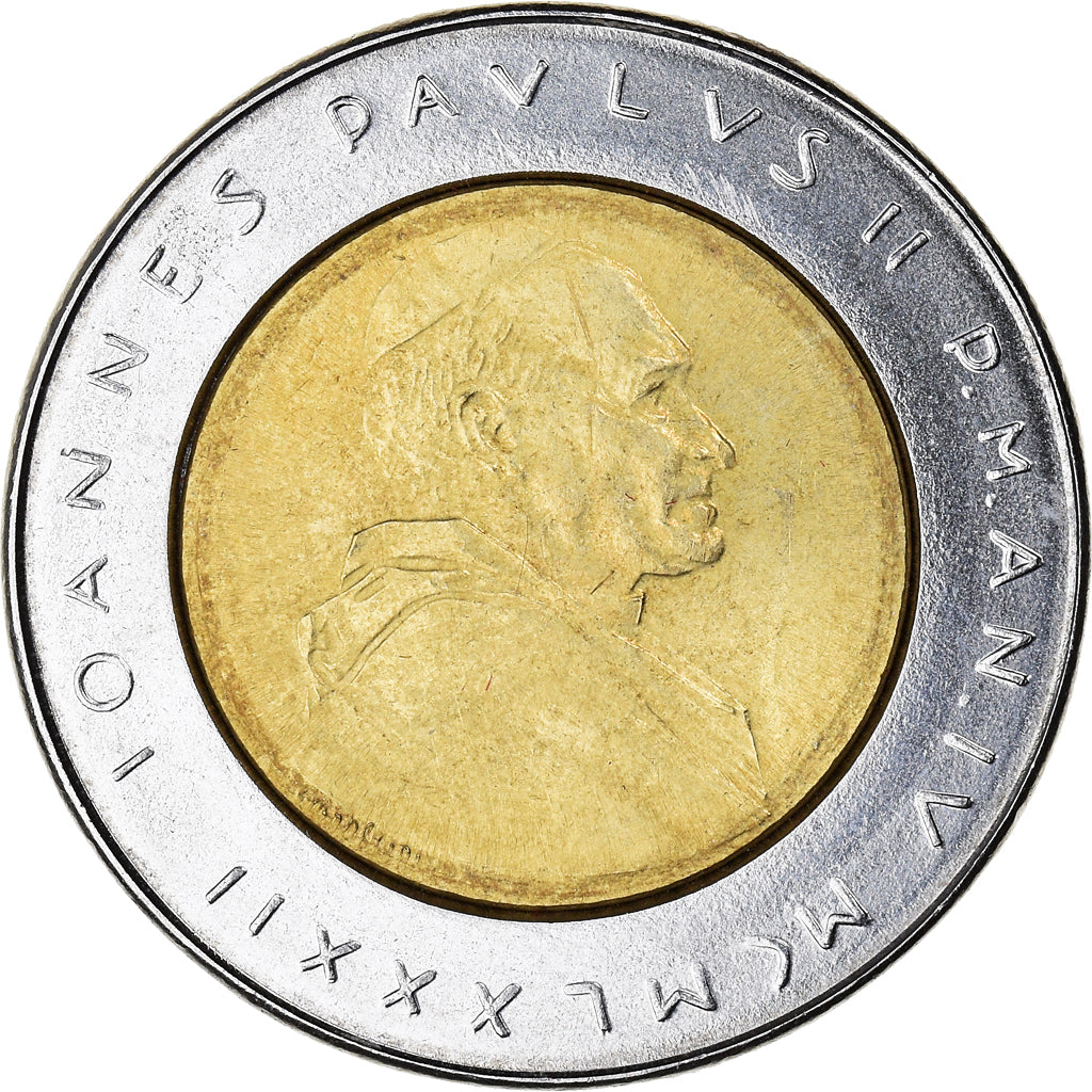 Moneta, CITTÀ DEL VATICANO, John Paul II, 500 Lire, 1982, Roma, FDC