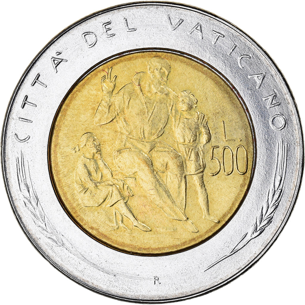 Moneta, CITTÀ DEL VATICANO, John Paul II, 500 Lire, 1982, Roma, FDC