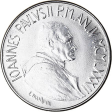 Coin, VATICAN CITY, John Paul II, 50 Lire, 1982, Roma, MS(65-70), Stainless