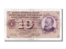 Switzerland, 10 Franken, 1956, KM #45c, 1956-11-29, EF(40-45), 9F