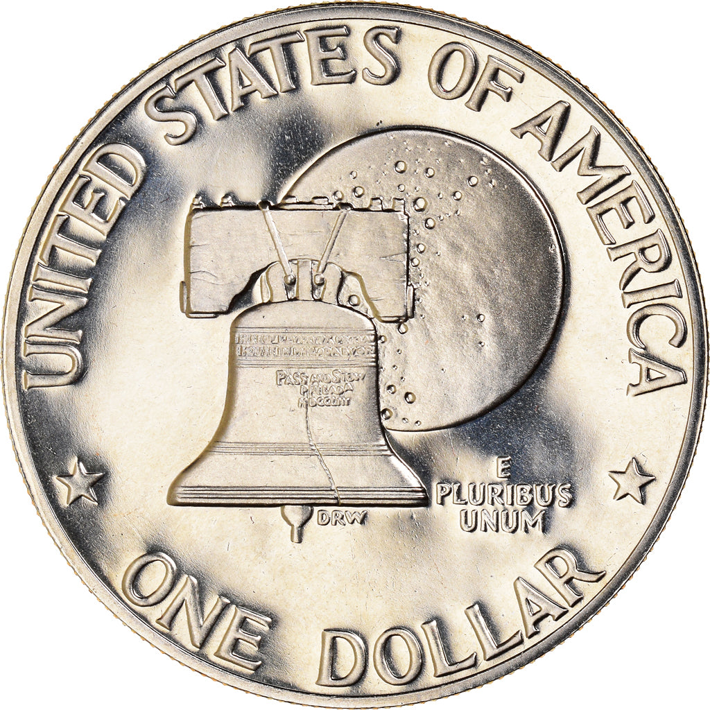 Coin, United States, Eisenhower Dollar, Dollar, 1976, U.S. Mint, San Francisco