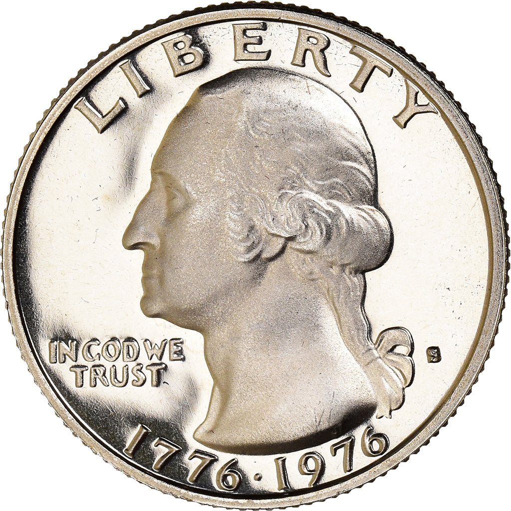 Coin, United States, Washington Quarter, Quarter, 1976, U.S. Mint, San
