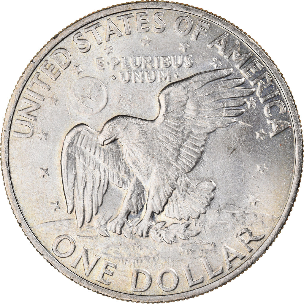 Coin, United States, Eisenhower Dollar, Dollar, 1972, U.S. Mint, Philadelphia