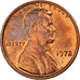 Monnaie, États-Unis, Lincoln Cent, Cent, 1972, U.S. Mint, Philadelphie, TTB+