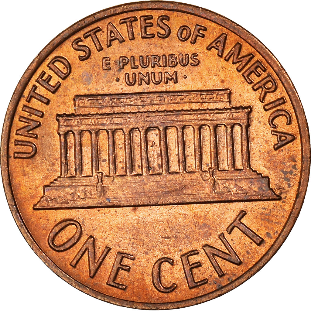 Monnaie, États-Unis, Lincoln Cent, Cent, 1972, U.S. Mint, Philadelphie, TTB+