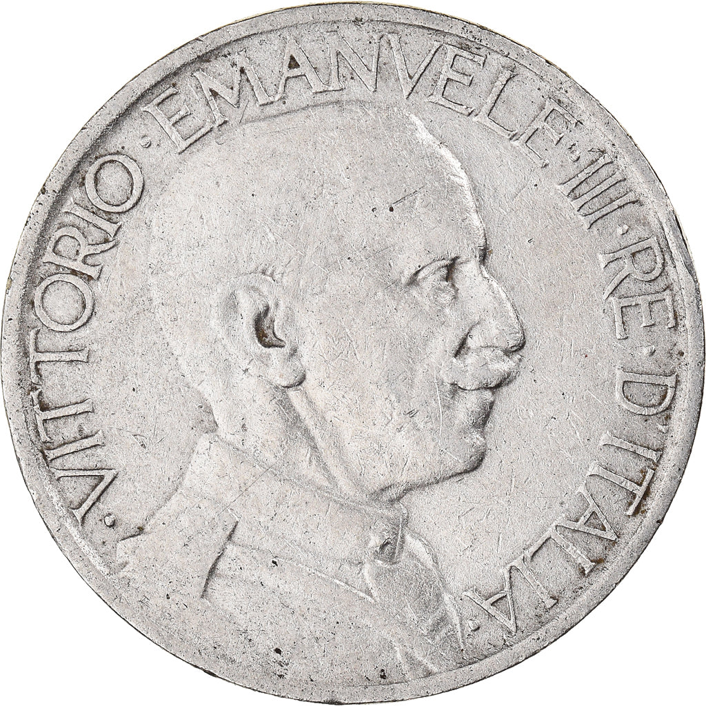 Coin, Italy, Vittorio Emanuele III, 2 Lire, 1926, Rome, VF(30-35), Nickel, KM:63