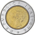 Coin, Italy, 500 Lire, 1993, Rome, VF(30-35), Bi-Metallic, KM:160