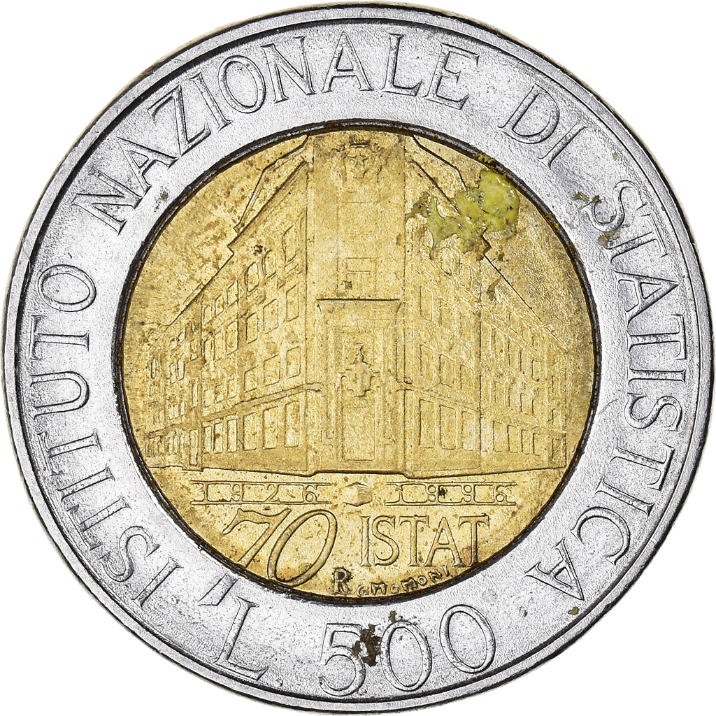 Coin, Italy, 500 Lire, 1997, Rome, VF(20-25), Bi-Metallic, KM:187