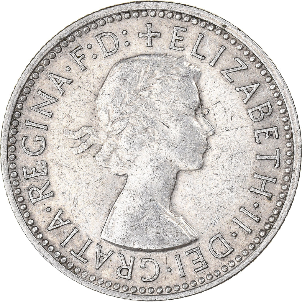 Moneta, Australia, Elizabeth II, Shilling, 1957, Melbourne, MB+, Argento, KM:59