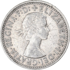 Moneta, Australia, Elizabeth II, Shilling, 1957, Melbourne, MB+, Argento, KM:59