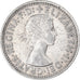 Moneta, Australia, Elizabeth II, Shilling, 1957, Melbourne, MB+, Argento, KM:59