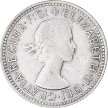 Coin, Australia, Elizabeth II, Shilling, 1960, Melbourne, VF(20-25), Silver