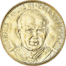 Coin, VATICAN CITY, John Paul II, 20 Lire, 1993, MS(65-70), Aluminum-Bronze