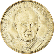 Coin, VATICAN CITY, John Paul II, 20 Lire, 1993, MS(65-70), Aluminum-Bronze