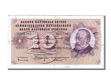 Switzerland, 10 Franken, 1963, KM #45h, 1963-03-28, EF(40-45), 29G