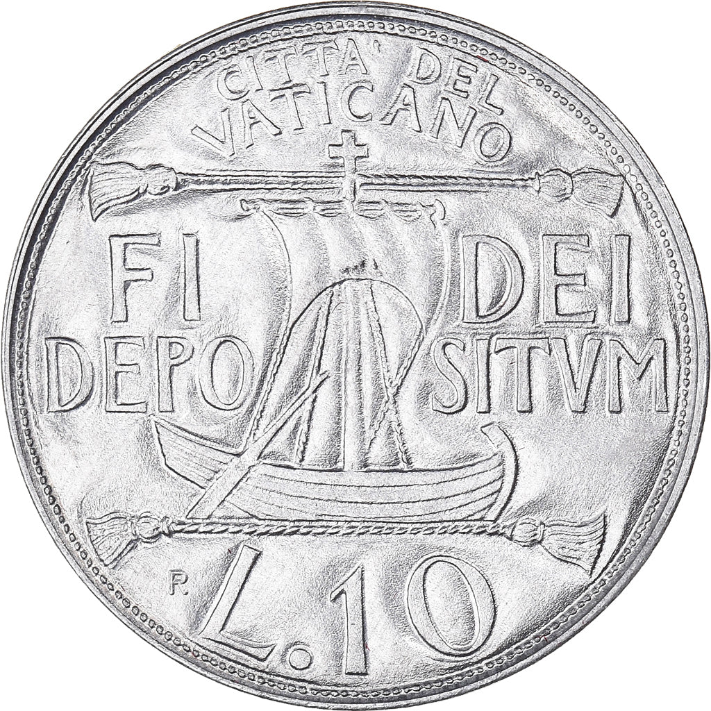 Moneda, CIUDAD DEL VATICANO, John Paul II, 10 Lire, 1993, FDC, Aluminio, KM:244