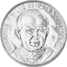 Coin, VATICAN CITY, John Paul II, 10 Lire, 1993, MS(65-70), Aluminum, KM:244