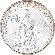 Coin, VATICAN CITY, John Paul II, 1000 Lire, 1994, MS(65-70), Silver, KM:258