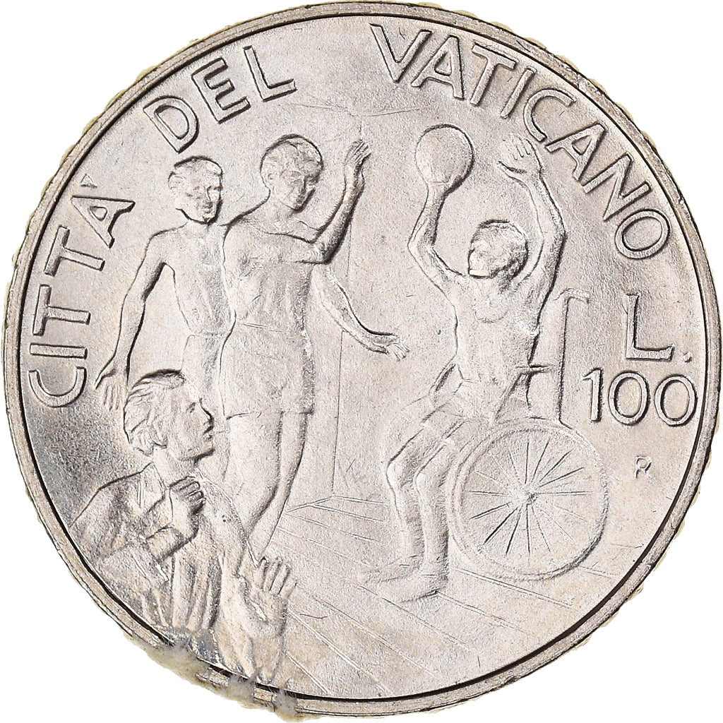 Coin, VATICAN CITY, John Paul II, 100 Lire, 1994, Roma, MS(65-70)