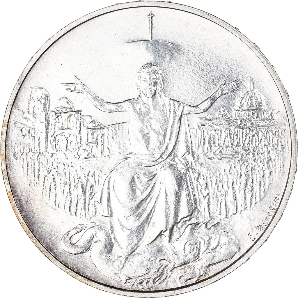 Coin, VATICAN CITY, John Paul II, 500 Lire, 1983, Roma, MS(65-70), Silver