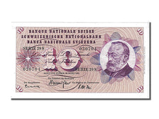 Billete, 10 Franken, 1963, Suiza, 1963-03-28, EBC+